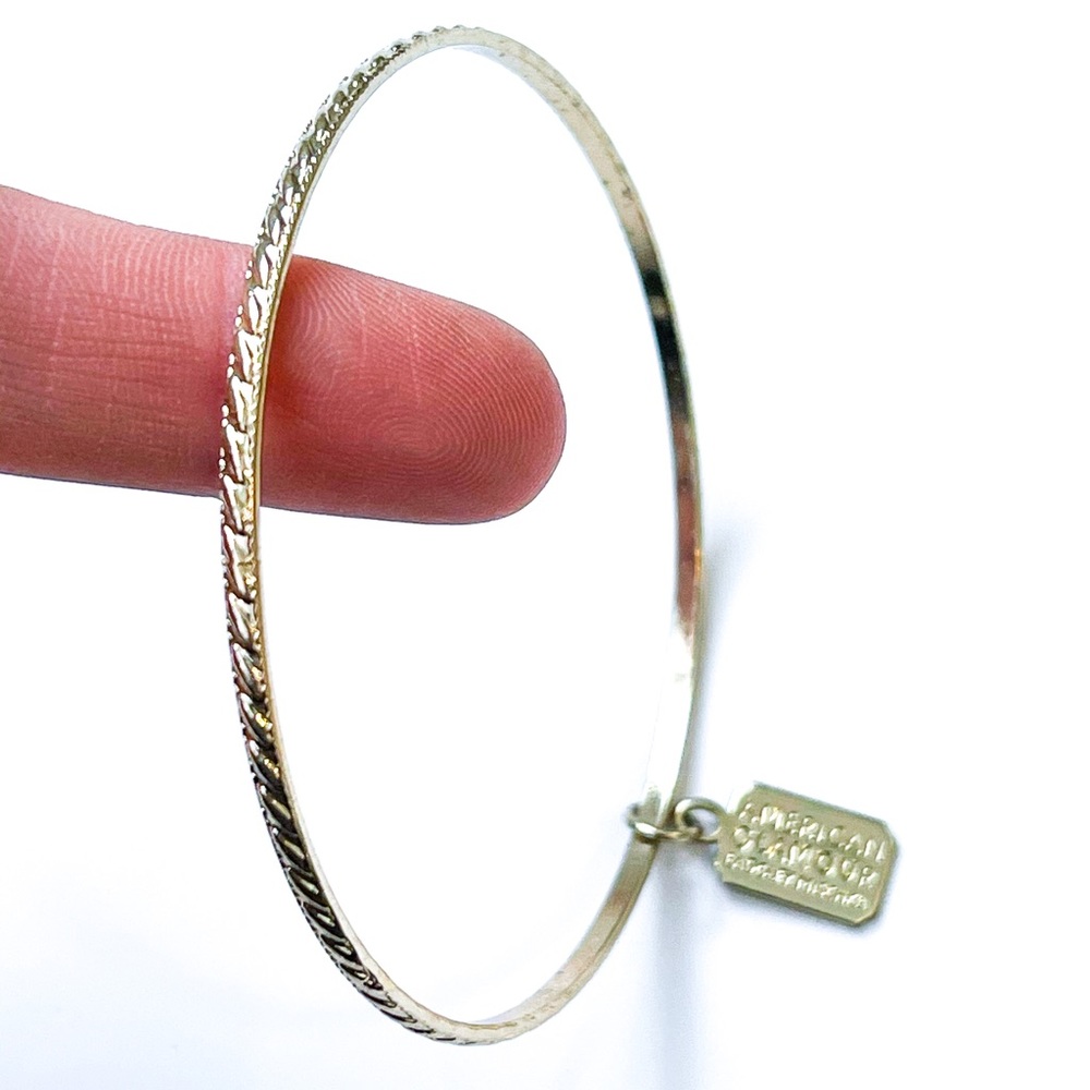 Gold badgley mischka bracelet